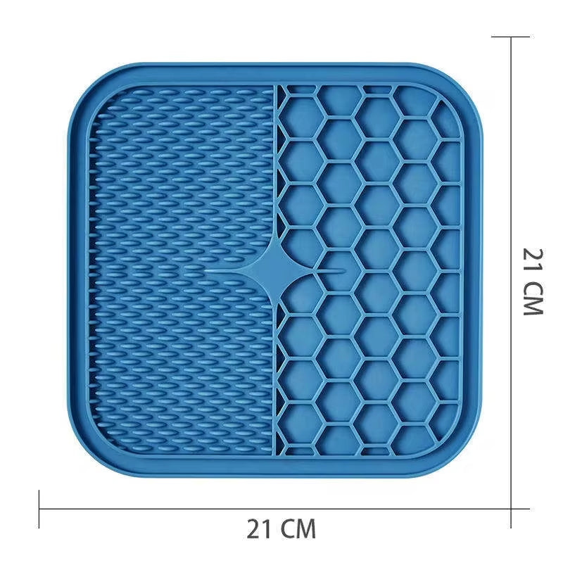 Pet Wet and Dry Food Bowl, Slow Food Tray with Suction Cup, Dog Licking Pad, Custom, Factory Price