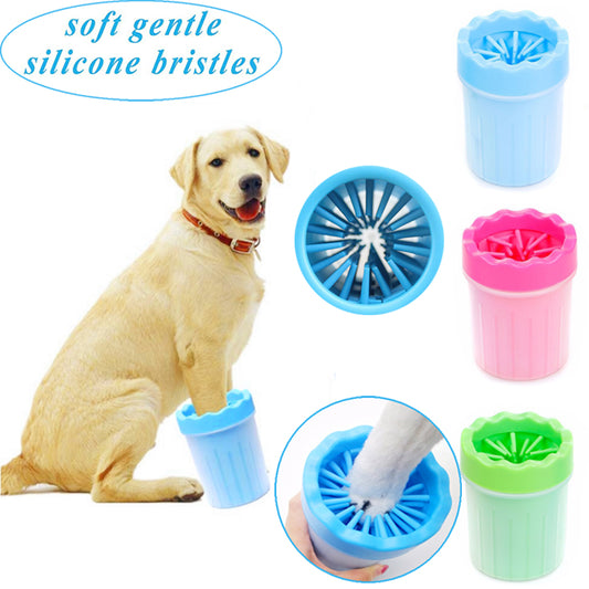 Dog Paw Bristle Cleaner - Silicone