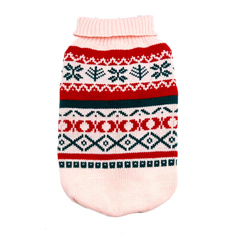 Small Dog Sweaters Warm Autumn Winter Dog Clothes Puppy Knitwear Turtleneck Crochet Dog Coat for Chihuahua Yorkshire