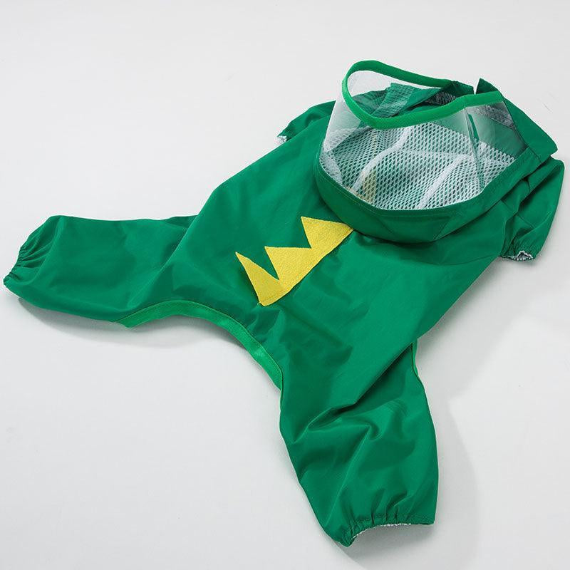 Autumn Pet Rainy Clothes - Small Dog Puppies Raincoat